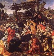 Filippino Lippi The adoration of the Konige oil painting reproduction